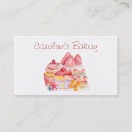 Baking and Bakery Boutique, Muffinsar och pastor Visitkort