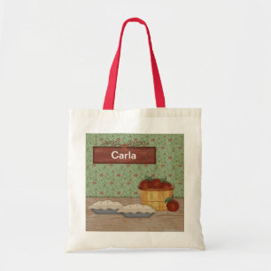 Baking Apple Paj Custom Name Bayer Tygkasse