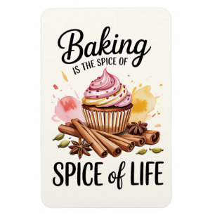 Baking är en soptipp för köks- och köksmagnet - lu magnet