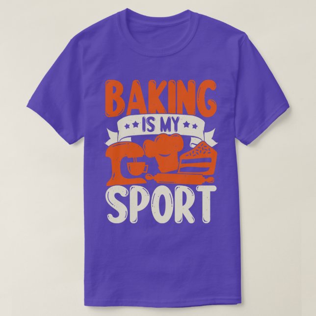 Baking är min spolare t shirt (Design framsida)