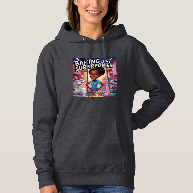 Baking är min supermakt t shirt (Framsida)