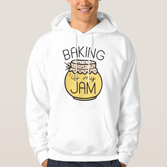 Baking är min Sylt Hoodie (Framsida)