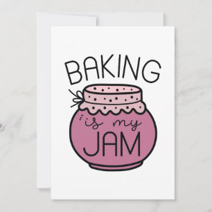 Baking är min Sylt Tack Kort