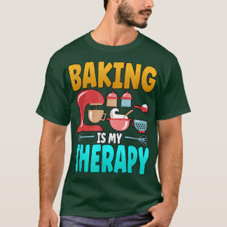 Baking är min terapi 496 t shirt