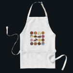 Baking Bake Sale Cookie Cuppie Paj Brownie Food Förkläde<br><div class="desc">Utformningen har en originalmarkör som illustrerar klassiska bagerier,  inklusive kakor,  kakor,  paj-skivor,  nötter,  muffinsar,  paj,  brödrosor,  muffins m.m. Underbar för din favoritbakare eller mat! Ser du inte vad du är tittar för? Behöver du hjälp med anpassning? Klicka på "kontakta den här designern" för att få något skapat för dig!</div>