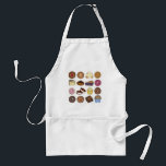 Baking Bake Sale Cookie Cuppie Paj Brownie Food Förkläde<br><div class="desc">Utformningen har en originalmarkör som illustrerar klassiska bagerier,  inklusive kakor,  kakor,  paj-skivor,  nötter,  muffinsar,  paj,  brödrosor,  muffins m.m. Underbar för din favoritbakare eller mat! Ser du inte vad du är tittar för? Behöver du hjälp med anpassning? Klicka på "kontakta den här designern" för att få något skapat för dig!</div>