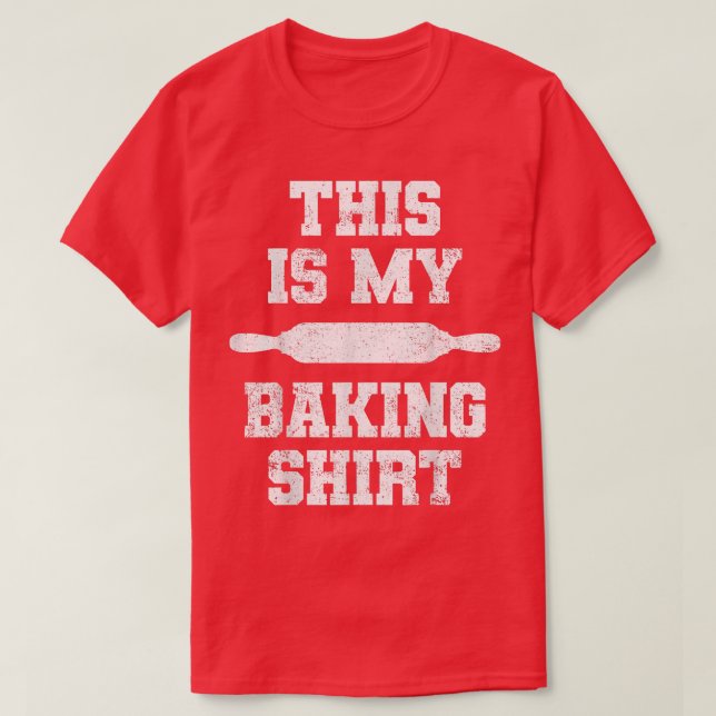 Baking Baker 290 T Shirt (Design framsida)
