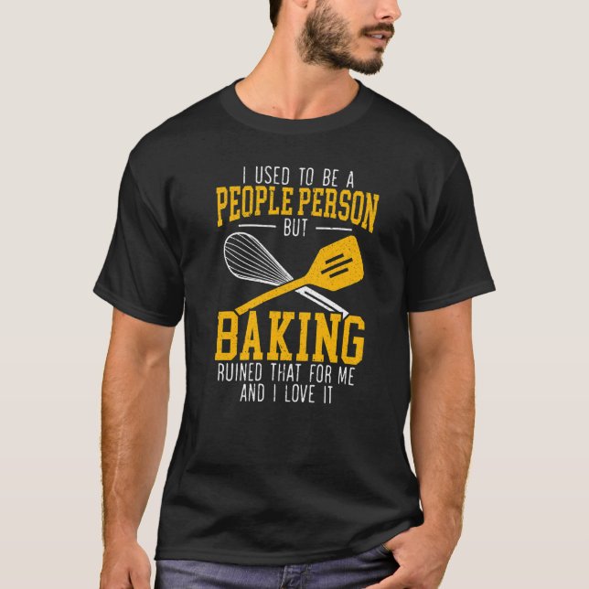 Baking Baker Bake Pastries Cuptårta Bakery Bread T Shirt (Framsida)
