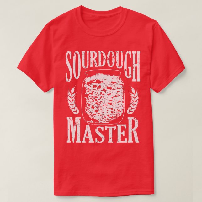 Baking Baker Bakery Sourdough Bread T Shirt (Design framsida)
