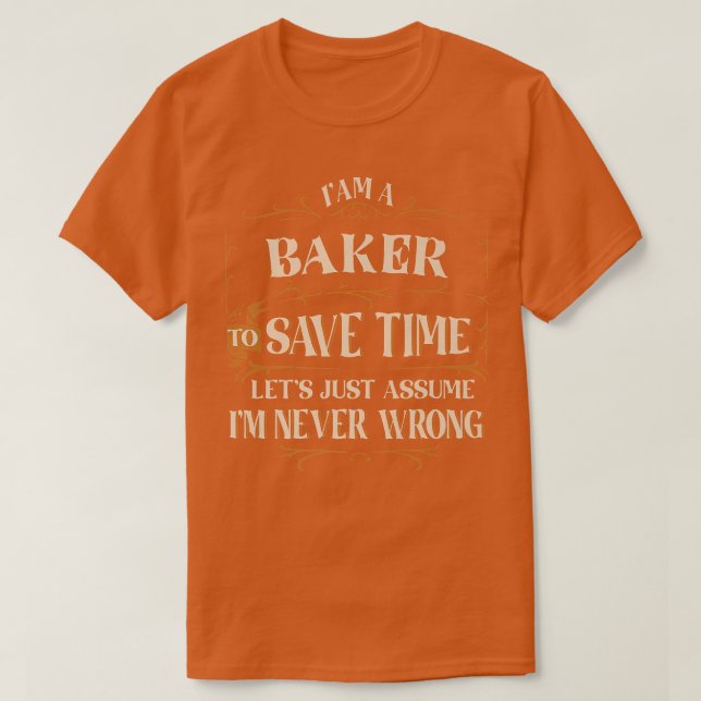 Baking Baker Cooking Cake Cuptårta T Shirt (Design framsida)
