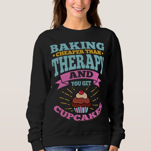 Baking Baker Pastry Chef T Shirt (Framsida)