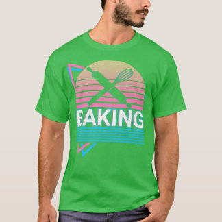 Baking Baker Retro T Shirt
