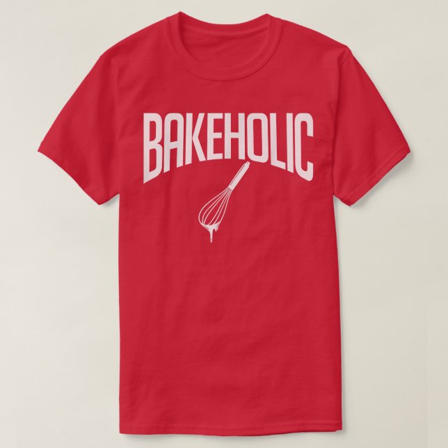 Baking Baker T Shirt (Design framsida)