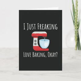 Baking Cards Baker Bakery Cook Pastry Chef Food Kort