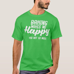 Baking Chef-yrkes food T-Shirt