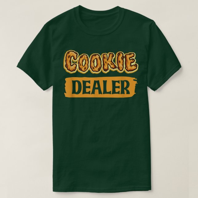 Baking Cookie Dealer Helgdag Baking 346 T Shirt (Design framsida)