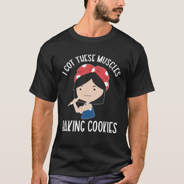 Baking Cookies Cookie Baker Cookie Baking T Shirt (Framsida)
