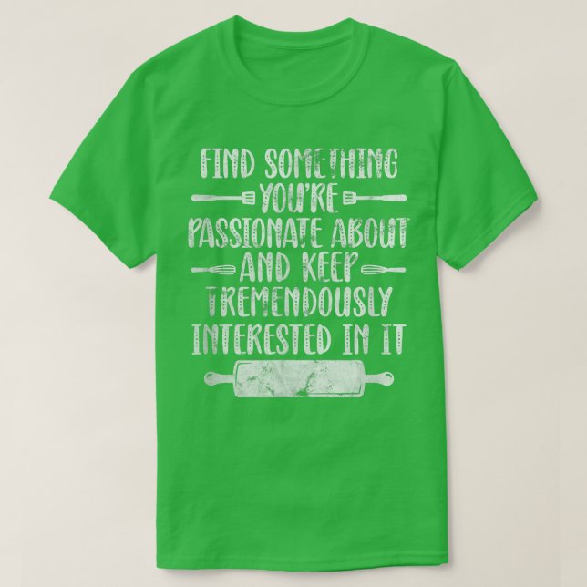 Baking Cooking Baker Cook Chef Culinary Distress T Shirt (Design framsida)