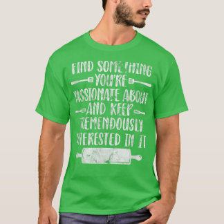Baking Cooking Baker Cook Chef Culinary Distress T Shirt