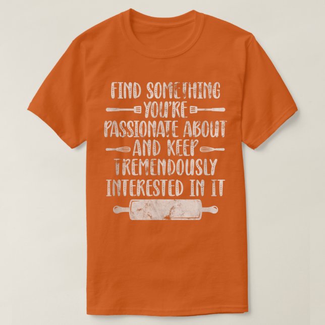 Baking Cooking Baker Cook Chef Culinary Distress T Shirt (Design framsida)