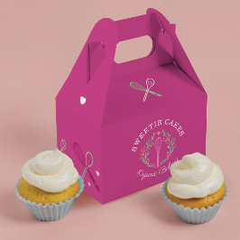 Baking & Cooking Utensil Rosa & Grönt Bakery Presentaskar