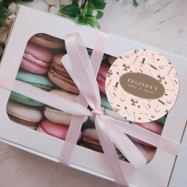 Baking & Cooking Utensils Bakery Cooking Runt Klistermärke