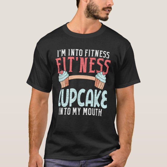 Baking Cupcake Pastry T Shirt (Framsida)