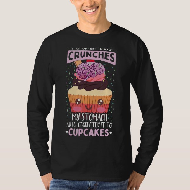 Baking Cuptårta Quote Baking Cuptårta T Shirt (Framsida)