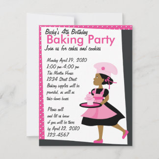 Baking Cutie Inbjudningar