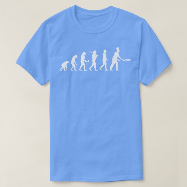 Baking Evolution Bakery Baker T Shirt (Design framsida)