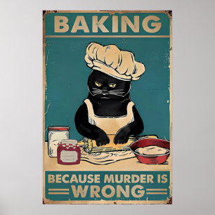 Baking för att Murder är fel. Poster