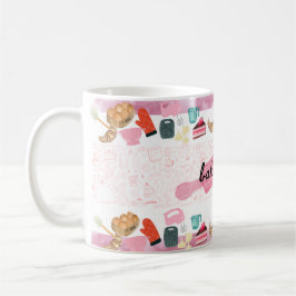 Baking girl style bakers mug theme kaffemugg