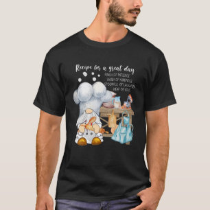Baking Gnome Älskare Chef Cute Gnomes Funny Quote T Shirt