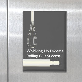 Baking inspirational Bakery Pastry Chef Magnet