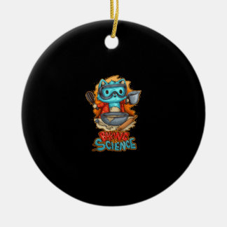 Baking is Science Cute Baker Gift Bake Cooking Julgransprydnad Keramik