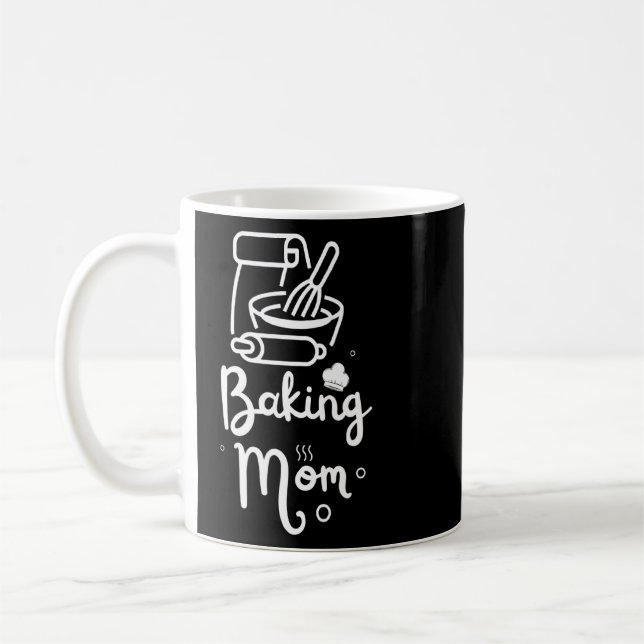 Baking Mamma Baker Bake Bakery Hobby Mors dag 20 Kaffemugg (Vänster)