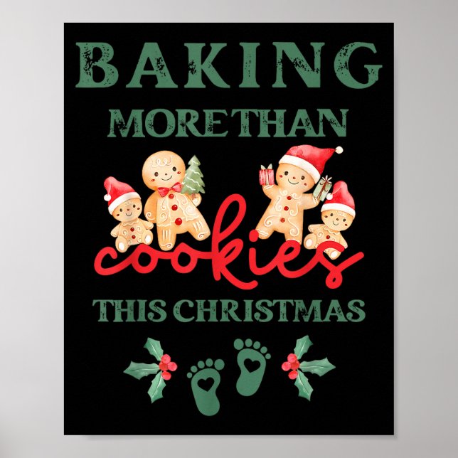 Baking More Than Cookies This Christmas Pregnant M Poster (Framsidan)