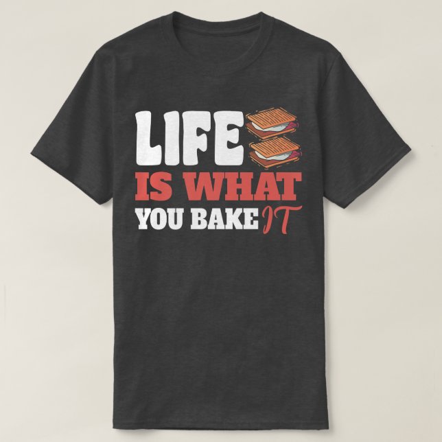 Baking Motif for Cake and Cookie bakers   564 T Shirt (Design framsida)