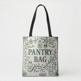 "BAKING PANTRY BAG" - CHINOISERIE TOTE  TYGKASSE