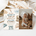 Baking Party Boy Kids Cooking Birthday Photo Inbjudningar<br><div class="desc">Baking Party Boy Kids Cooking Birthday Photo Investigation</div>