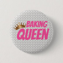 Baking Queen Pattern for Cake and Sweets Lovers