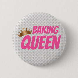 Baking Queen Pattern for Cake and Sweets Lovers Knapp