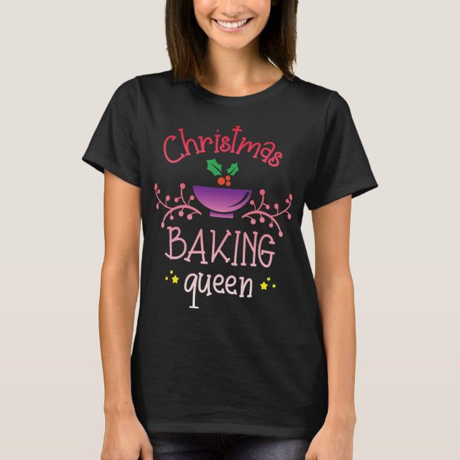 Baking Queen T Shirt (Framsida)