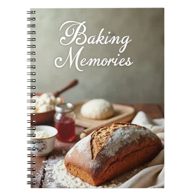 Baking Recipes Anteckningsbok (Framsidan)
