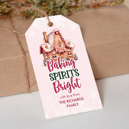 Baking sirits Bright Rosa Gingertea House Favous Presentetikett