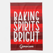 Baking Spirits Bright | Anpassningsbar för Helgdag