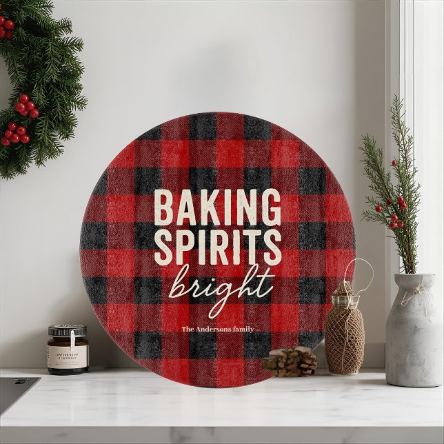 Baking Spirits Bright Buffalo Plaid Christmas (Skapare uppladdad)