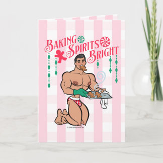 Baking Spirits Bright Card Kort