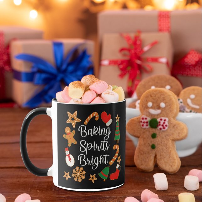 Baking Spirits Bright Gingertea jul-cookie Mugg (Skapare uppladdad)
