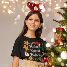 Baking Spirits Bright Gingertea jul-cookie T Shirt